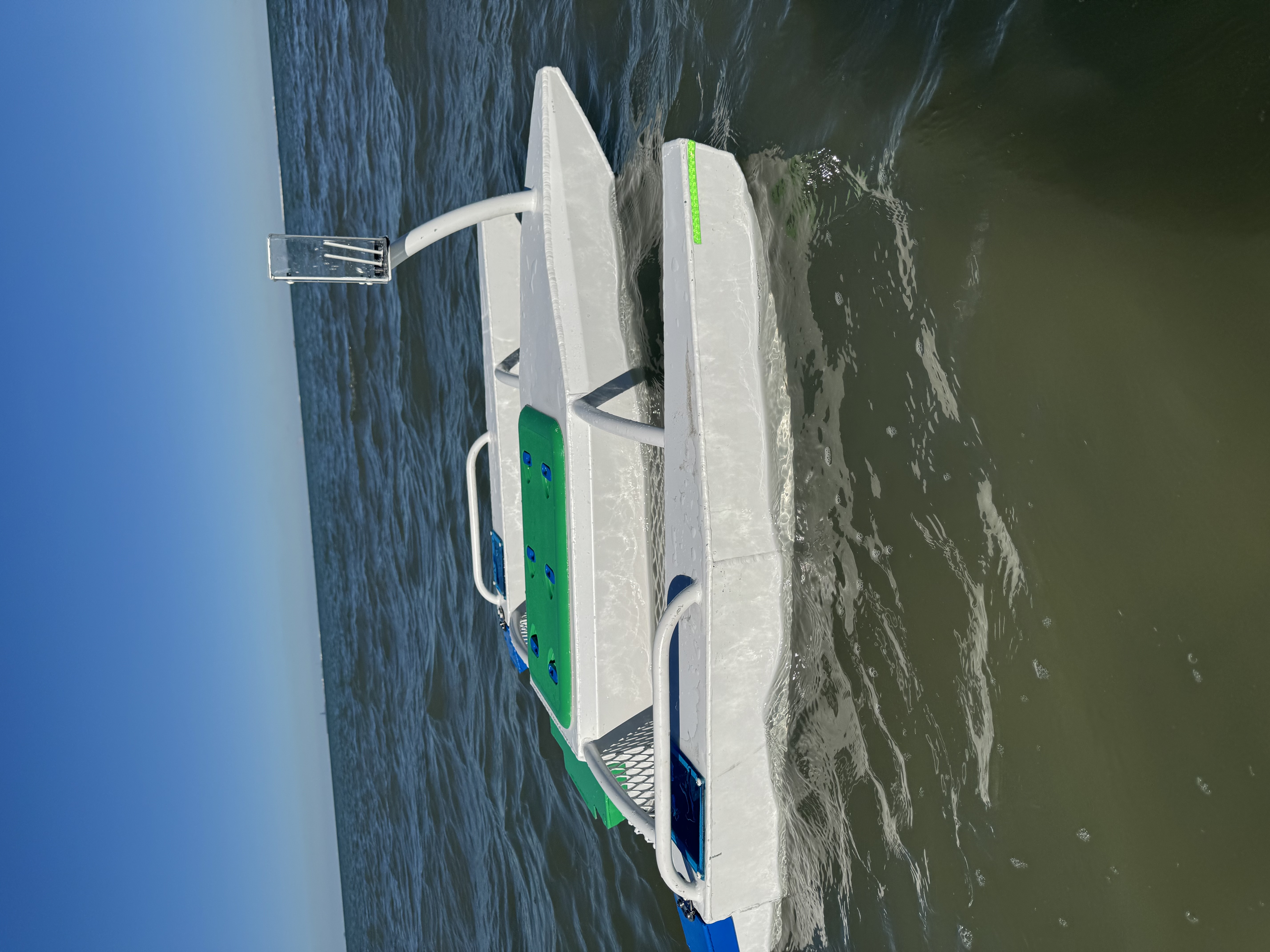 ADDRAR IV on the water